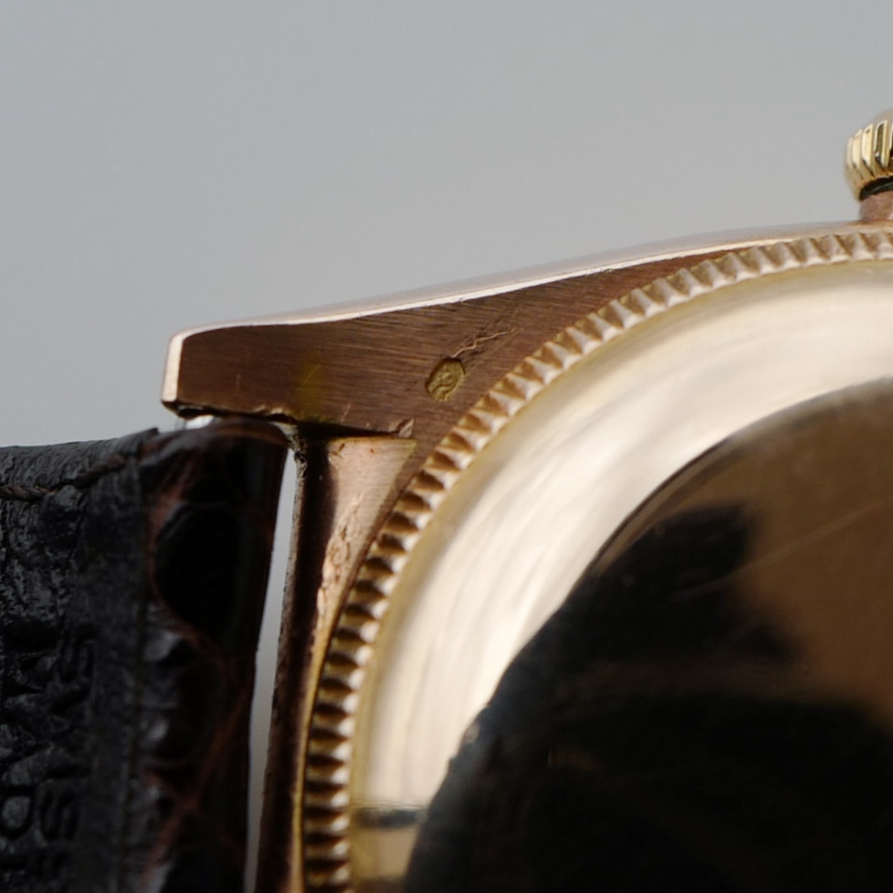 ロレックス/バブルバック/14Kピンクゴールド/Ref.3131/ROLEX OYSTER PERPETUAL Ref. 3131 "Bubble Back" 14K Pink Gold 1946 - 画像 (8)