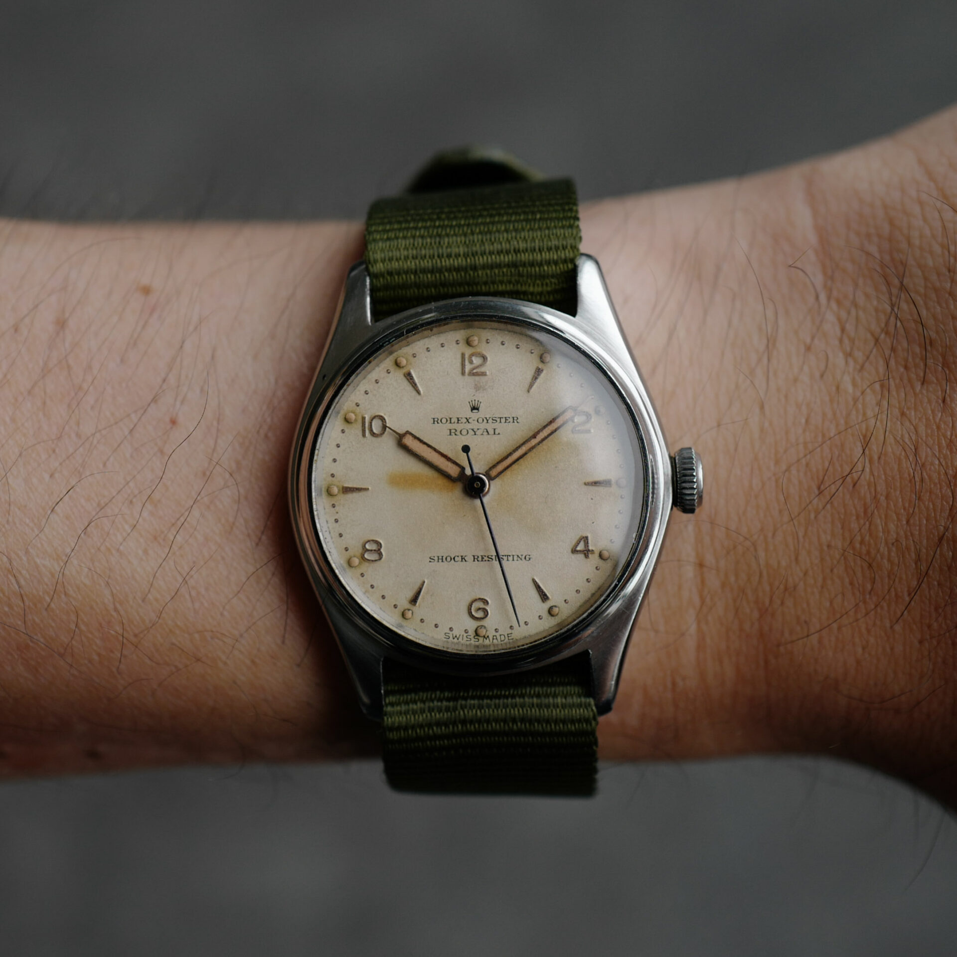 ロレックス/オイスターロイヤル/注射針/ROLEX OYSTER ROYAL Ref.4444 "Syringe Hands" - 画像 (2)