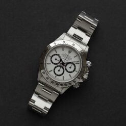 ロレックス/デイトナ16520/L番/段落ち/200タキ/逆６シングルバックル/ROLEX ZENITH DAYTONA Ref.16520 L "Mk.1 FLOATING DIAL" Mk.1  200Tachy Bezel 1989Y