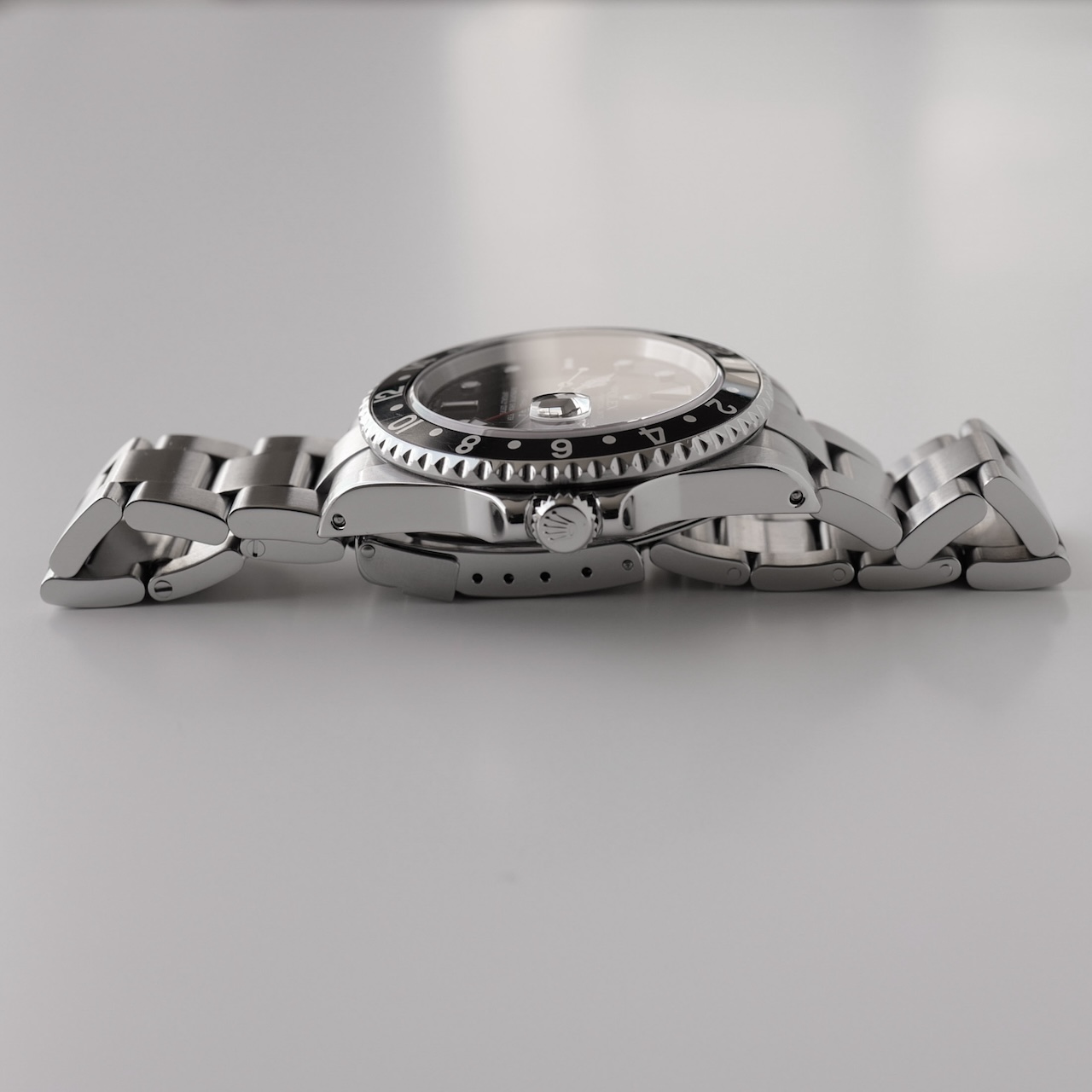 ロレックス/GMTマスター2/16710/黒ベゼル/横穴あり/フルセット/ROLEX GMT-MASTER 2 Ref.16710 2002y Full Set - 画像 (9)