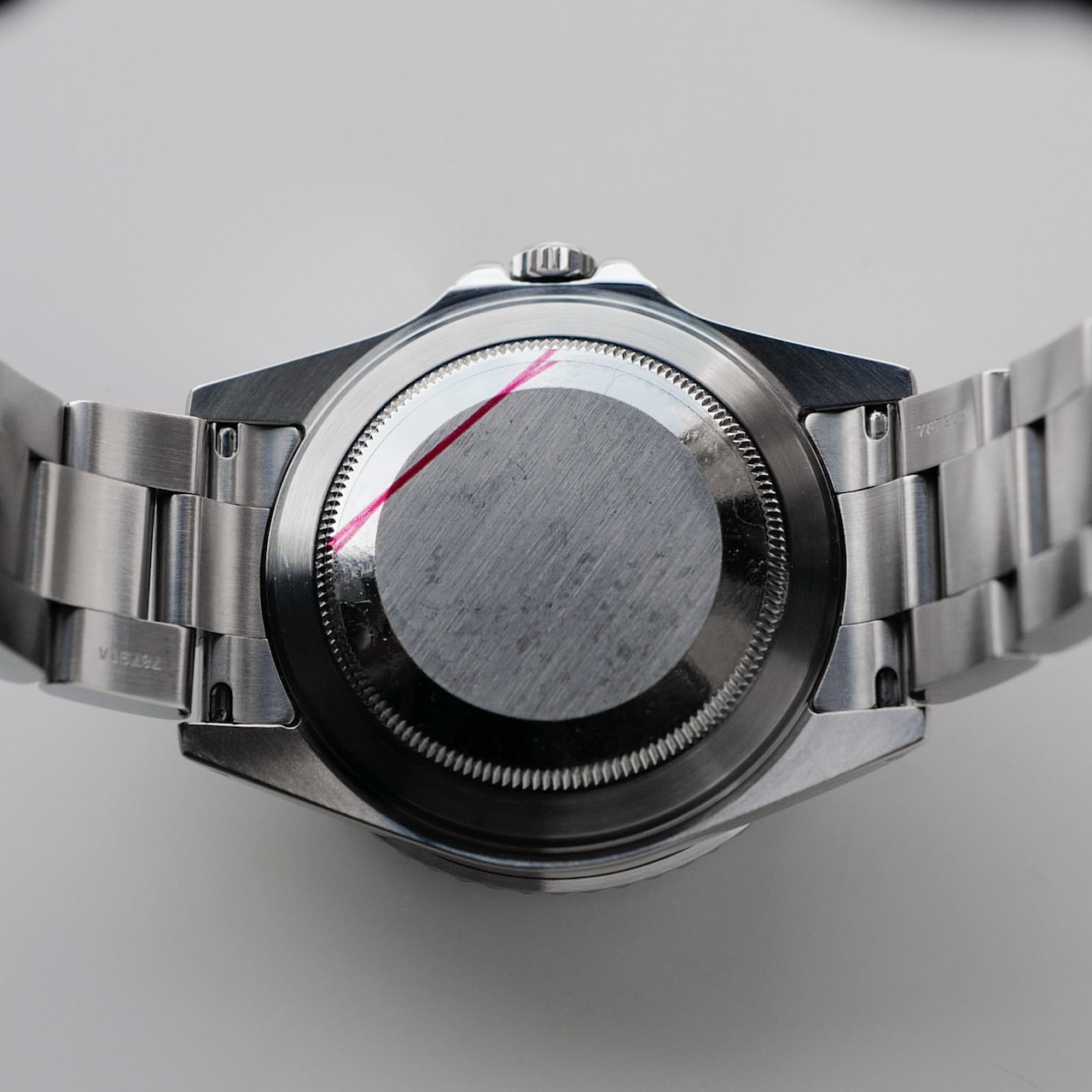 ロレックス/GMTマスター2/16710/黒ベゼル/横穴あり/フルセット/ROLEX GMT-MASTER 2 Ref.16710 2002y Full Set - 画像 (10)