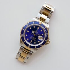 ロレックス/サブマリーナデイト16613/N番/バイオレット/トリチウム/保証書付き/ROLEX SUBMARINER DATE Ref.16613 "Violet" 1991y with Paper