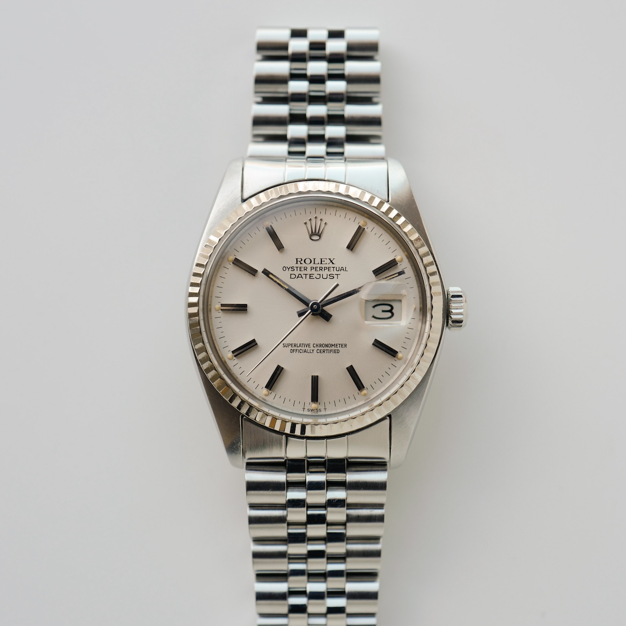 ロレックス/デイトジャスト/1979年/シルバーダイヤル/国内正規保証書/フルセット/ROLEX DATE-JUST Ref.16014 Silver Dial 1979y Full Set - 画像 (5)
