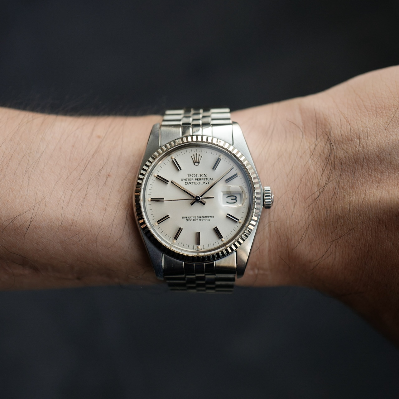 ロレックス/デイトジャスト/1979年/シルバーダイヤル/国内正規保証書/フルセット/ROLEX DATE-JUST Ref.16014 Silver Dial 1979y Full Set - 画像 (3)