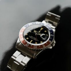 Alternative view of ロレックス/GMTマスター1675/後期ミラーダイヤル/ワイドスイス/1965年/ROLEX GMT-MASTER Ref.1675 "GILT DIAL, WIDE SWISS" 1965