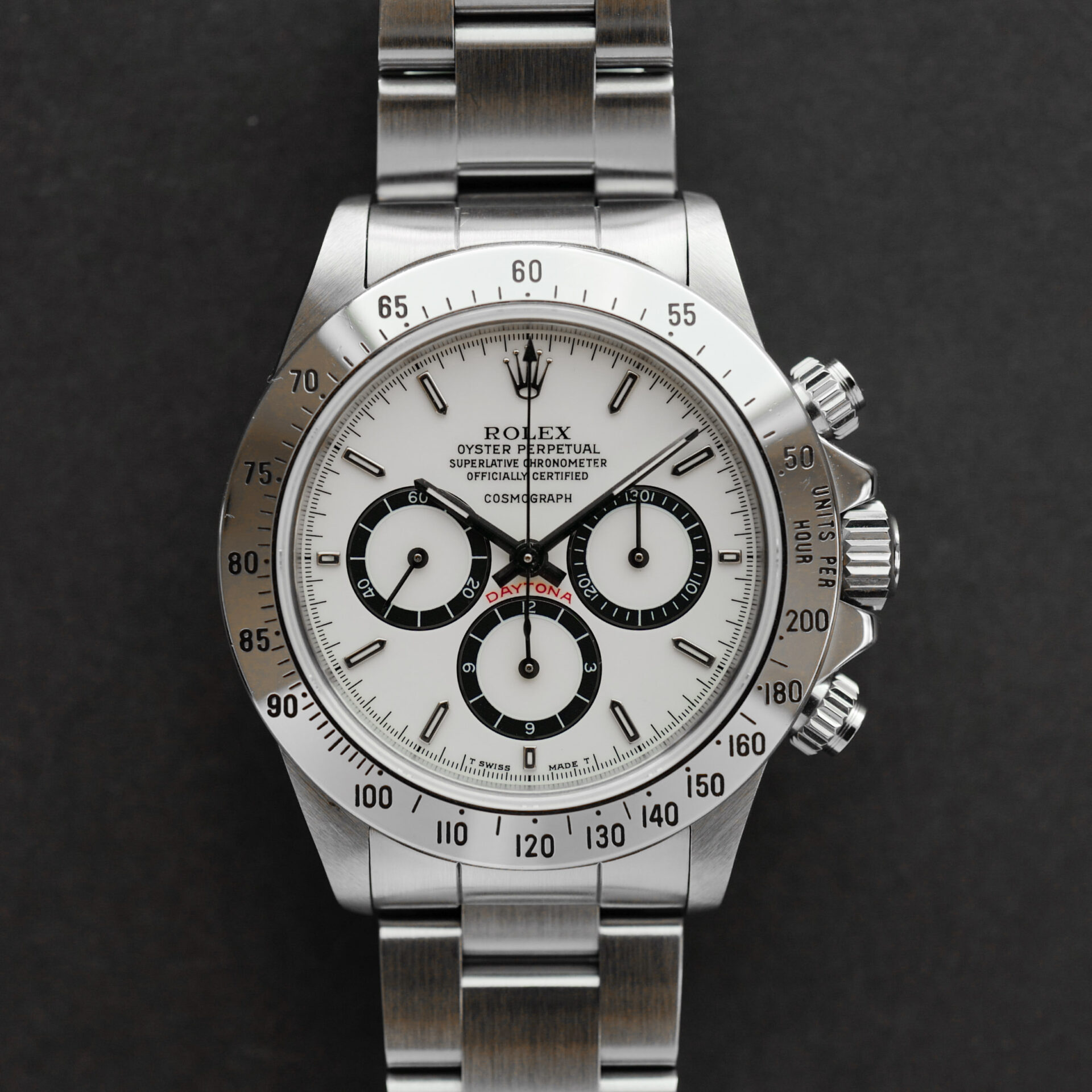 NOT FOR SALE【参考商品】ロレックス/デイトナ16520/R番/エルプリ/ポーセリン/段落ち/フルセット/ROLEX DAYTONA Ref.16520 Mk.1 "PORCELAIN" 1988 Full Set - 画像 (4)