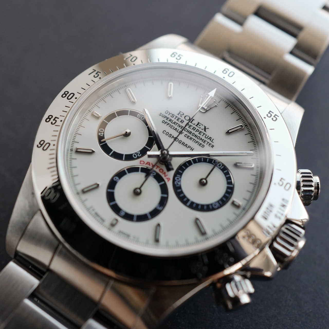 NOT FOR SALE【参考商品】ロレックス/デイトナ16520/R番/エルプリ/ポーセリン/段落ち/フルセット/ROLEX DAYTONA Ref.16520 Mk.1 "PORCELAIN" 1988 Full Set - 画像 (3)