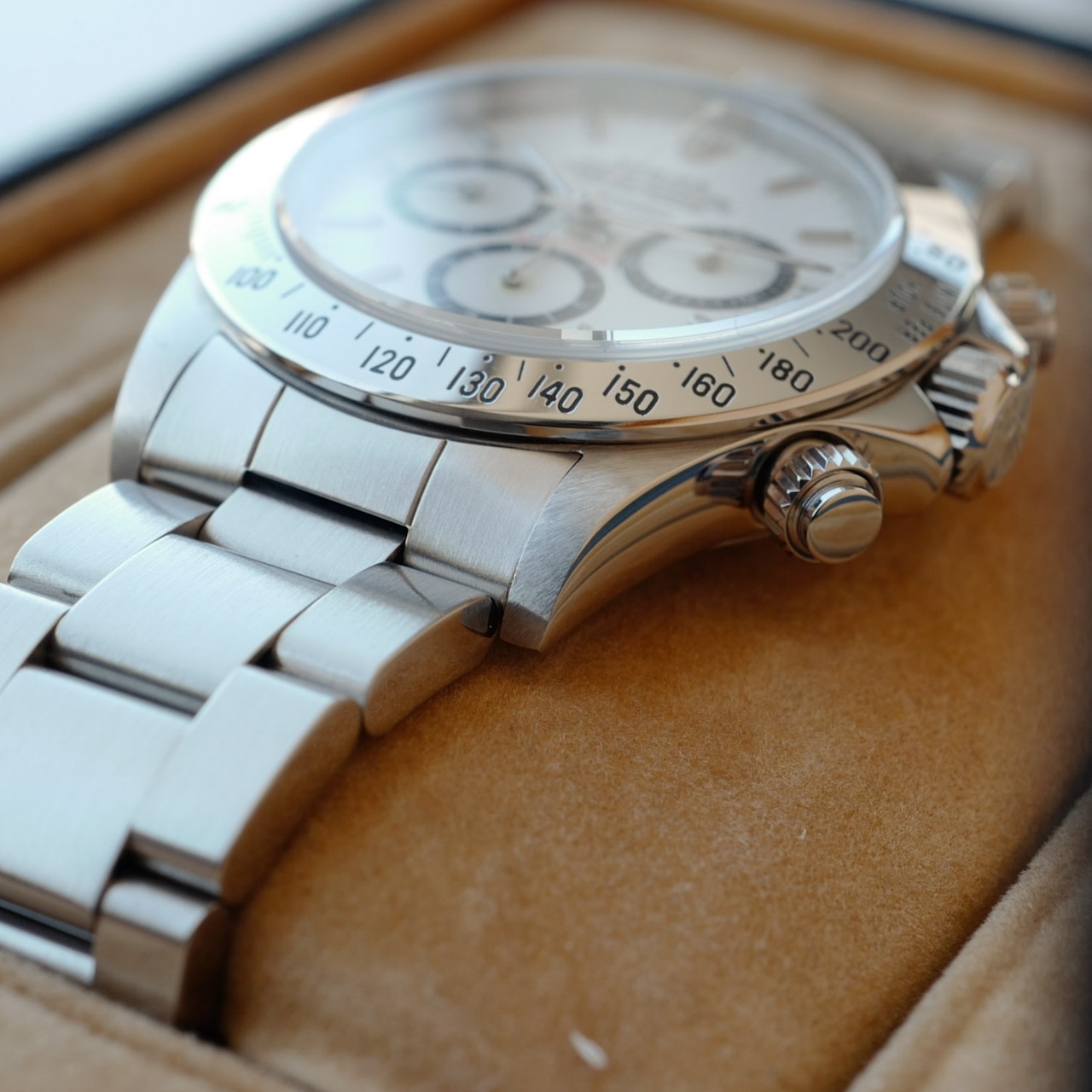 NOT FOR SALE【参考商品】ロレックス/デイトナ16520/R番/エルプリ/ポーセリン/段落ち/フルセット/ROLEX DAYTONA Ref.16520 Mk.1 "PORCELAIN" 1988 Full Set - 画像 (7)