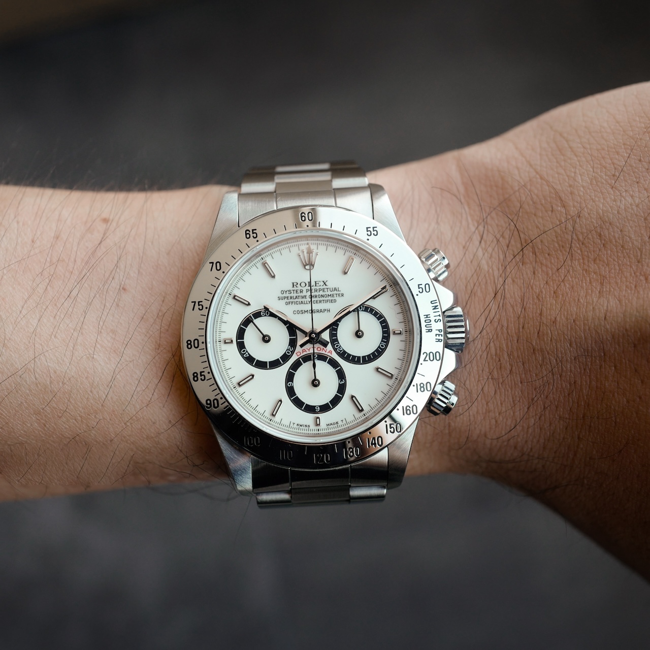 NOT FOR SALE【参考商品】ロレックス/デイトナ16520/R番/エルプリ/ポーセリン/段落ち/フルセット/ROLEX DAYTONA Ref.16520 Mk.1 "PORCELAIN" 1988 Full Set - 画像 (5)