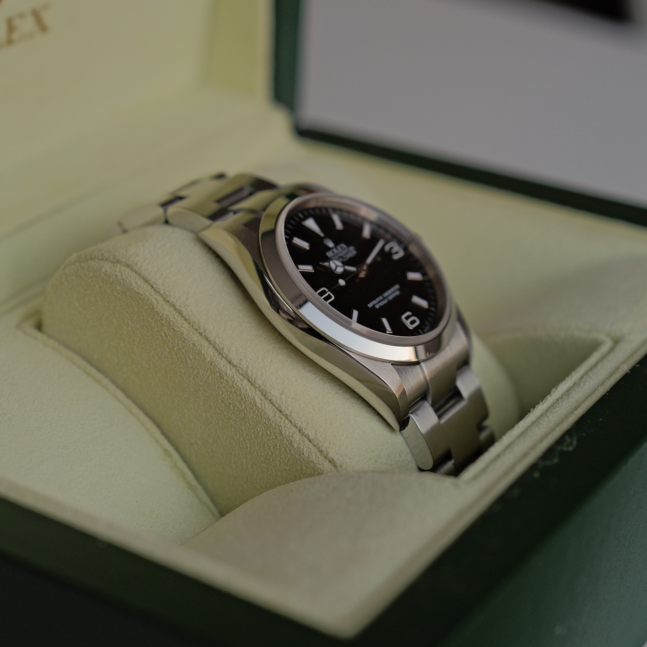 ロレックス/エクスプローラー1/114270/D番/2006年/仮保証書付き/ROLEX EXPLORER 1 Ref.114270 2006 - 画像 (8)