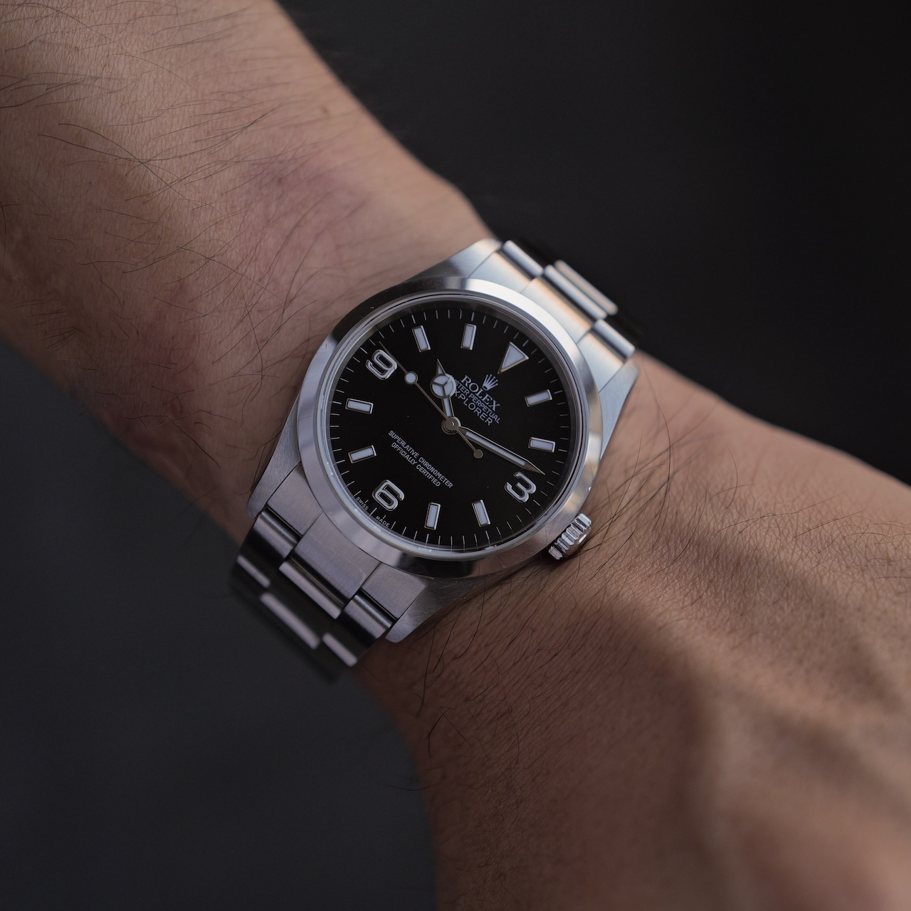 ロレックス/エクスプローラー1/114270/D番/2006年/仮保証書付き/ROLEX EXPLORER 1 Ref.114270 2006 - 画像 (6)