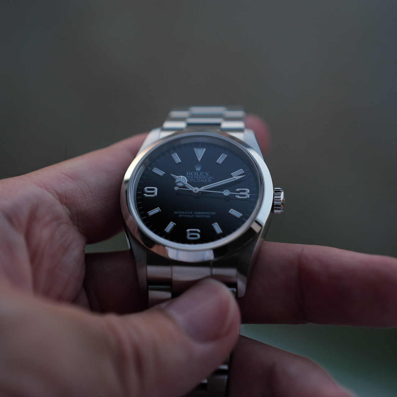 ロレックス/エクスプローラー1/114270/D番/2006年/仮保証書付き/ROLEX EXPLORER 1 Ref.114270 2006 - 画像 (4)