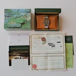 Alternative view of ロレックス/エクスプローラー1/14270/P番/裏蓋シール/未使用品/フルセット/ROLEX EXPLORER 1 Ref.14270 "DEAD STOCK" Full Set 2000