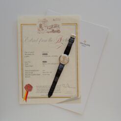 Alternative view of パテック・フィリップ/カラトラバ/3445/18KWG/27-460/アーカイブ証明書付き/PATEK PHILIPPE CALATRAVA Ref.3445/18KWG/cal.27-460 with Archive Paper