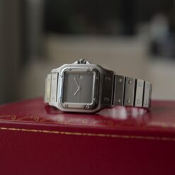 Alternative view of カルティエ/サントス/カレ/ガルべ/LM/ゴースト/グレイダイヤル/2960/CARTIER SANTOS Carrée / Galbee LM "GHOST/GREY DIAL" Ref.2960 Stainless Steel Case