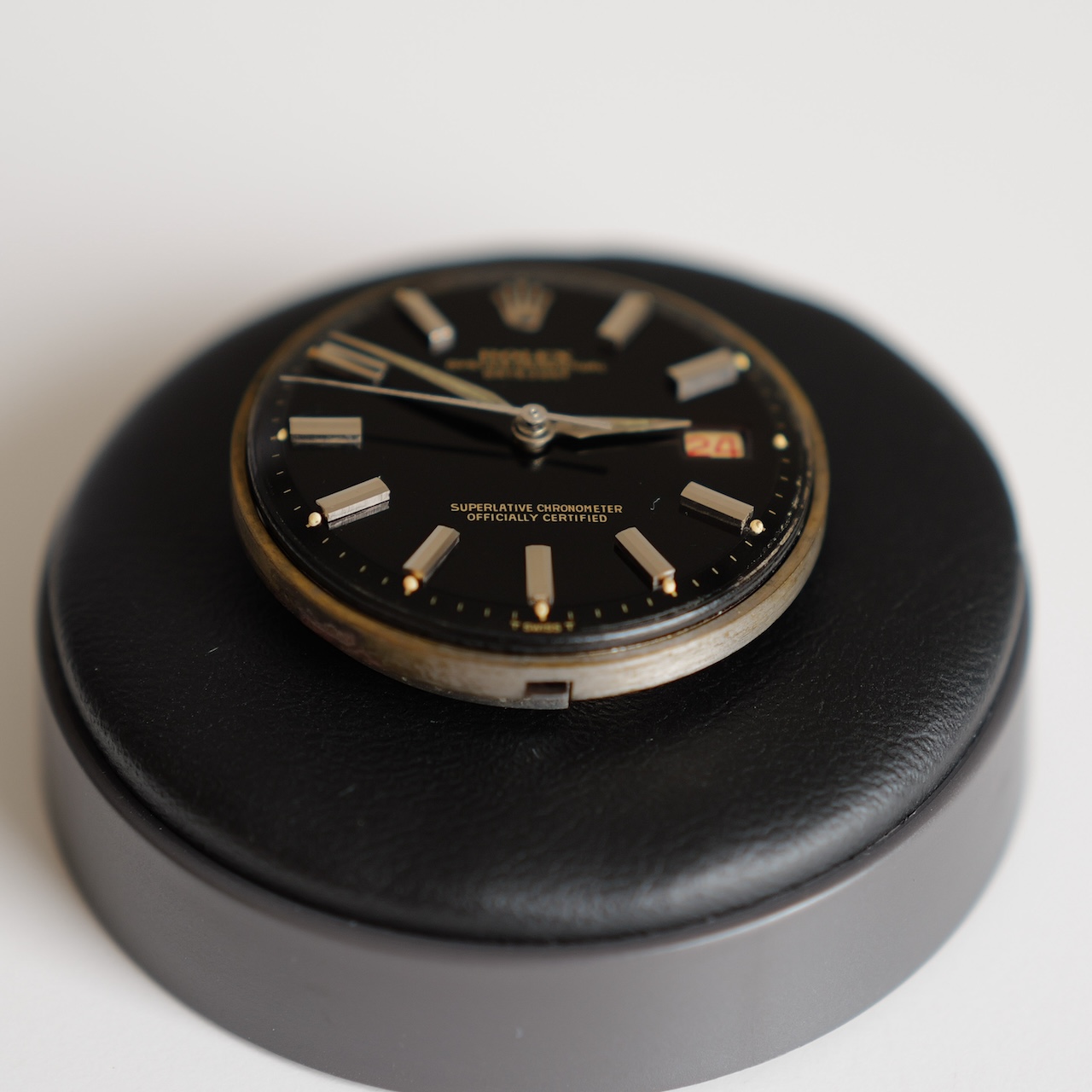 ロレックス/デイトジャスト6609/サンダーバード/ミラーダイヤル/WGベゼル/1959年ROLEX DATE-JUST Ref.6609 Turn-O-Gragh "Thunderbird" Gilt Dial 1959 - 画像 (15)