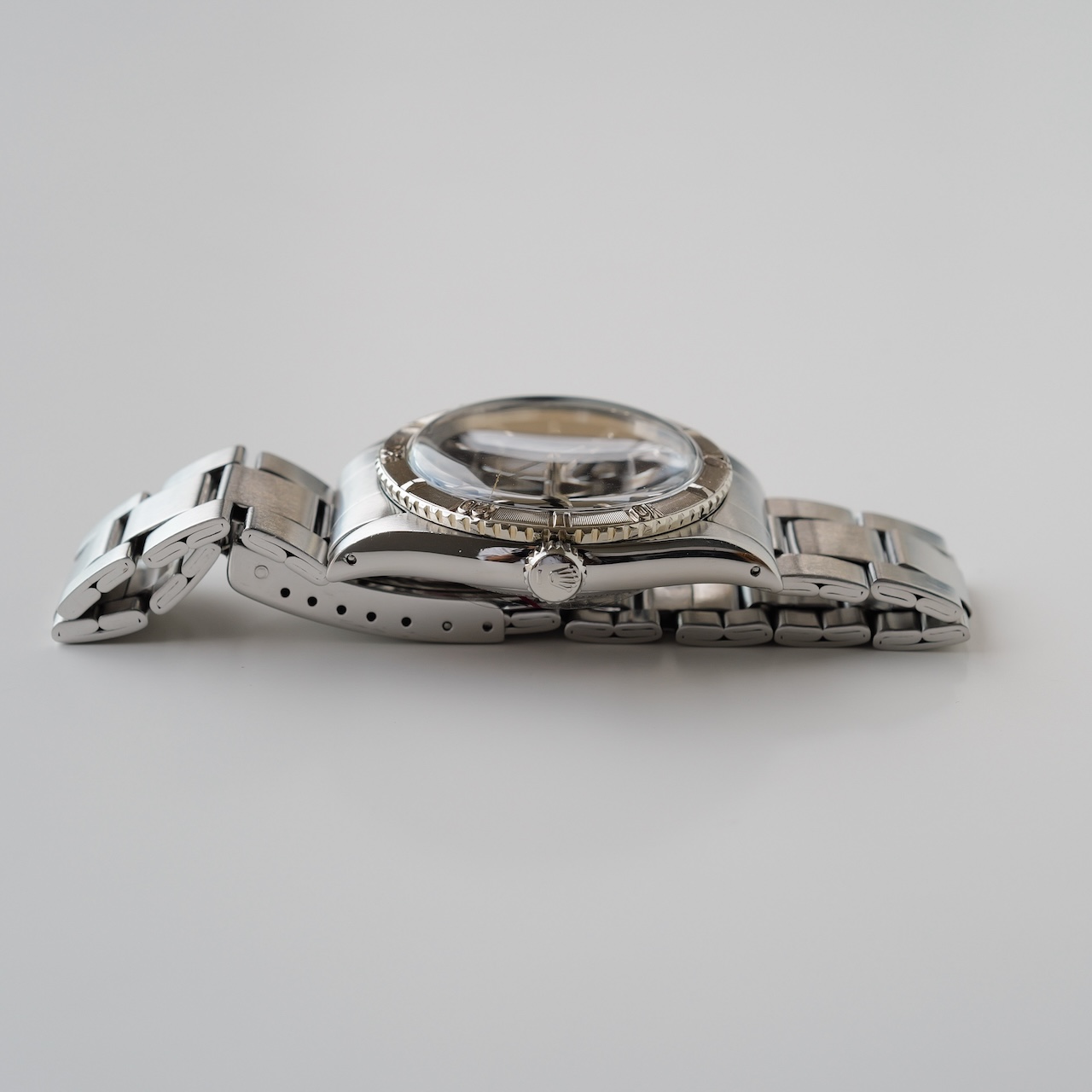 ロレックス/デイトジャスト6609/サンダーバード/ミラーダイヤル/WGベゼル/1959年ROLEX DATE-JUST Ref.6609 Turn-O-Gragh "Thunderbird" Gilt Dial 1959 - 画像 (10)