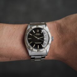 Alternative view of ロレックス/デイトジャスト6609/サンダーバード/ミラーダイヤル/WGベゼル/1959年ROLEX DATE-JUST Ref.6609 Turn-O-Gragh "Thunderbird"  Gilt Dial 1959