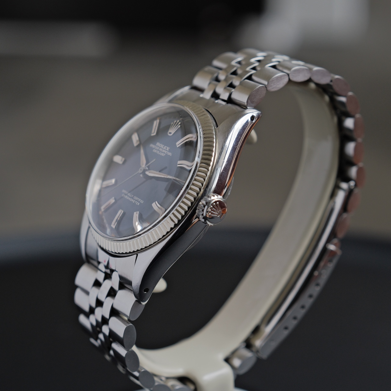 ロレックス/デイトジャスト6305/OCC/トロピカル/ミラーダイヤル/1954年/ROLEX DATE-JUST Ref.6305 "OCC TROPICAL GILT DIAL" 1954 - 画像 (7)