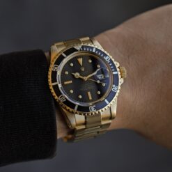 Alternative view of [参考商品］ロレックス/サブマリーナーデイト1680/8/黒壺ダイヤル/18KYG/ROLEX SUBMARINER DATE Ref.1680/8 "Black Nipple Dial" 18K YG 1972y