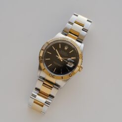 ロレックス/デイトジャスト16263/サンダーバード/ブラックダイヤル/18KYGベゼル/ROLEX DATE-JUST 36 Ref.16263 "Thunderbird" Black Dial 18KYG Bezel 2003