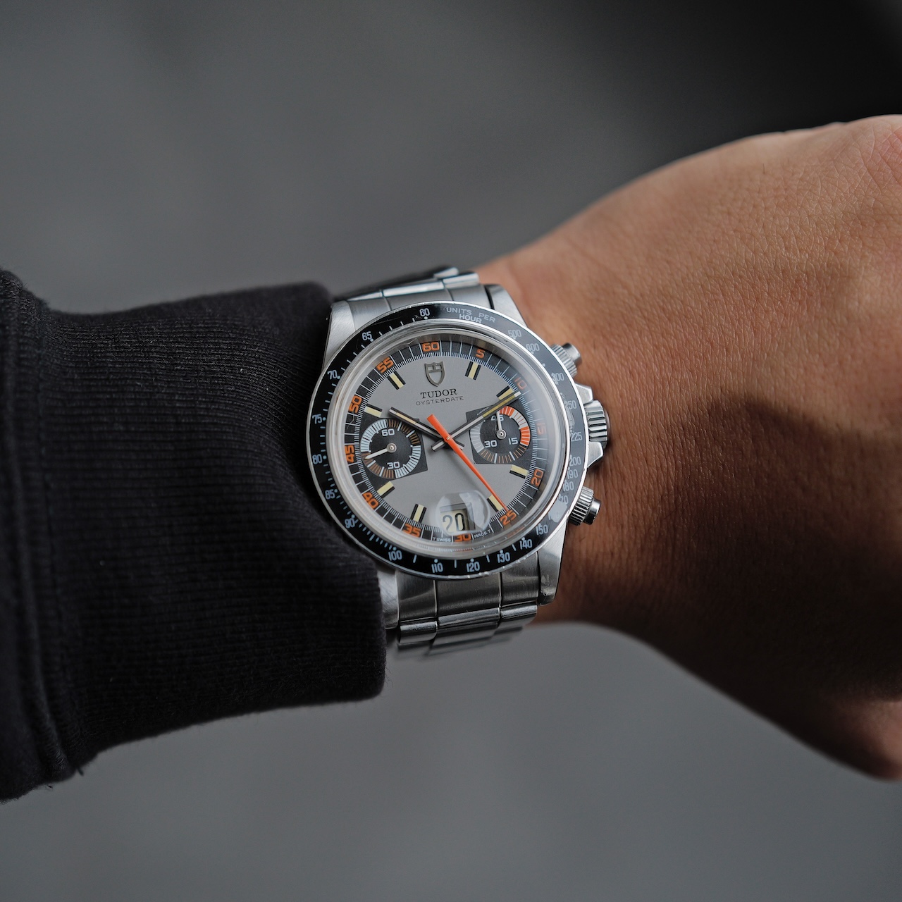 チューダー/チュードル/モンテカルロ7149/0/グレーダイヤル/1971年/TUDOR MONTE CARLO Ref.7149/0 Grey Dial 1971 - 画像 (2)