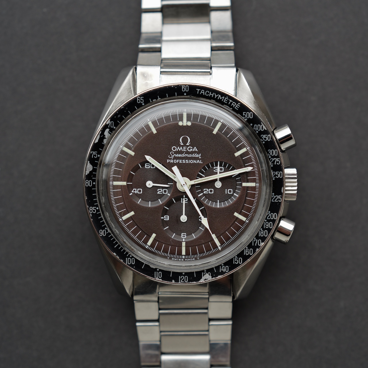 オメガ/スピードマスター5th/145.022/ブラウンチェンジ/トロピカル/OMEGA SPEEDMASTER 5th Ref.145.022 "Brown Change" 1969 - 画像 (4)