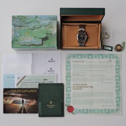 Alternative view of ロレックス/エクスプローラー1/14270/W番/保証書付きフルセット/オールトリチウム/シングルバックル/ROLEX EXPLORER 1 Ref.14270 "All Tritium" W 1995 Full Set