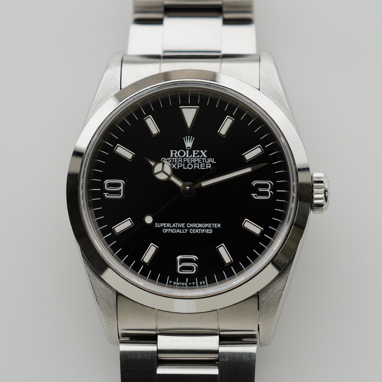 ロレックス/エクスプローラー1/14270/W番/保証書付きフルセット/オールトリチウム/シングルバックル/ROLEX EXPLORER 1 Ref.14270 "All Tritium" W 1995 Full Set - 画像 (6)