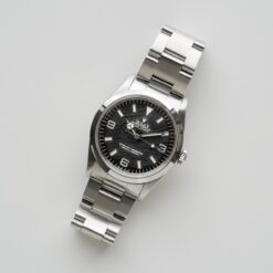 ロレックス/エクスプローラー1/14270/N番/ゼブラダイヤル/オールトリチウム/シングルバックル/横穴あり/保証書・箱付きROLEX EXPLORER 1 Ref.14270 "ZEBRA DIAL" All Tritium Single Buckle N 1991 with Box and Papers etc,.