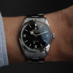 Alternative view of ロレックス/オイスターパーペチュアル5500/エクスプローラーダイヤル/ミラーダイヤル/1966年/ROLEX OYSTER PERPETUAL Ref.5500  EXPLORER "GILT DIAL" 1966