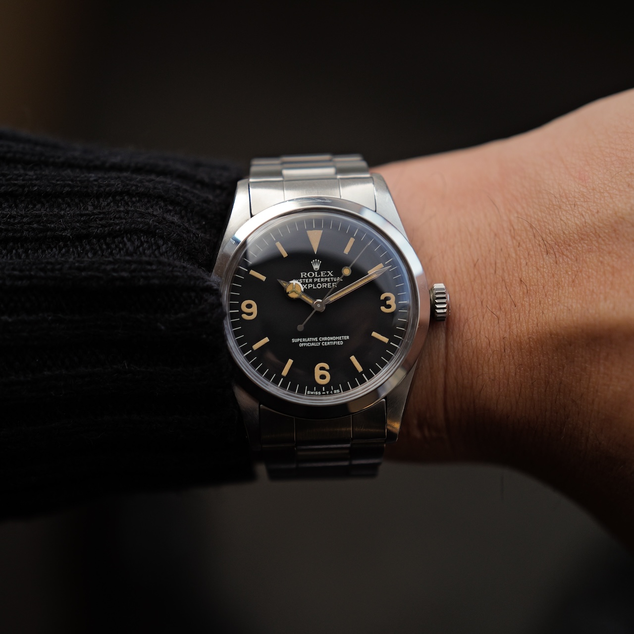 ロレックス/エクスプローラー1/1016/パンプキンダイヤル/マーク3/ROLEX EXPLORER1 Ref.1016 "PUMPKIN DIAL" Mk.3 1976 - 画像 (2)