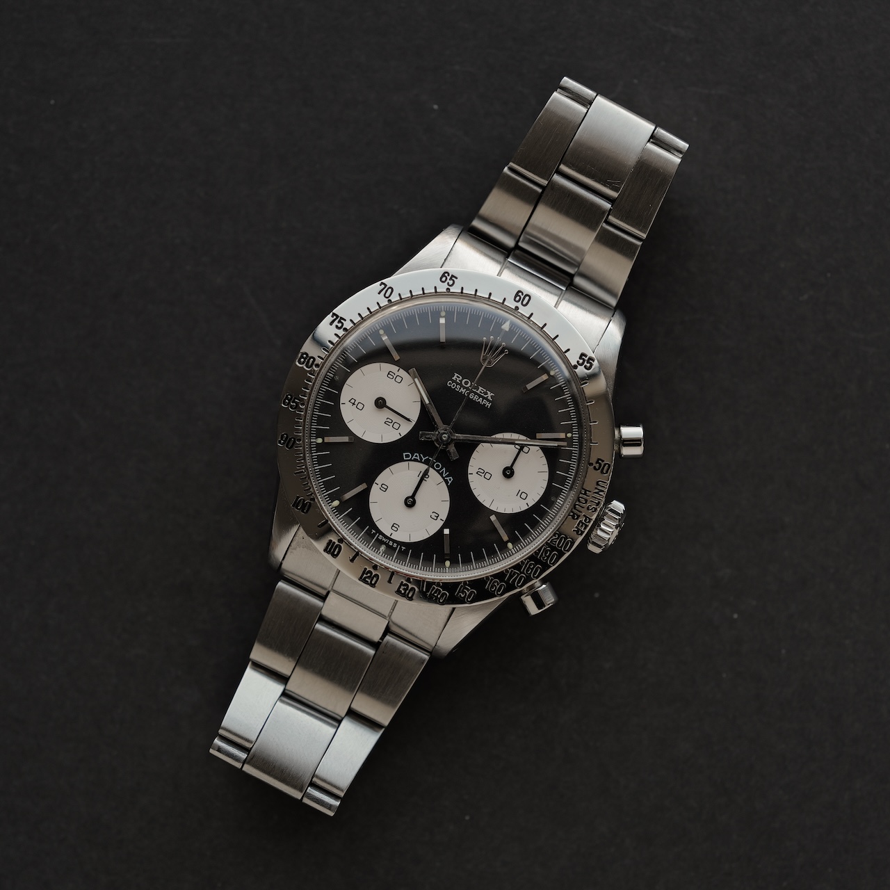 ロレックス/デイトナ6262/ブルーデイトナ/手巻き/ROLEX DAYTONA REF.6262 "BLUE DAYTONA" Black Dial 1970