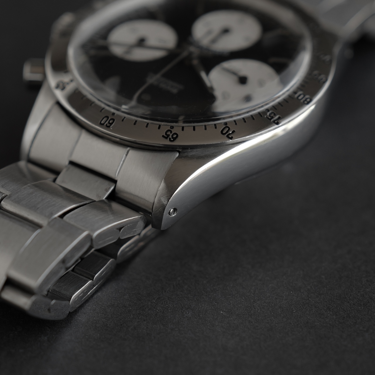 ロレックス/デイトナ6262/ブルーデイトナ/手巻き/ROLEX DAYTONA REF.6262 "BLUE DAYTONA" Black Dial 1970 - 画像 (5)