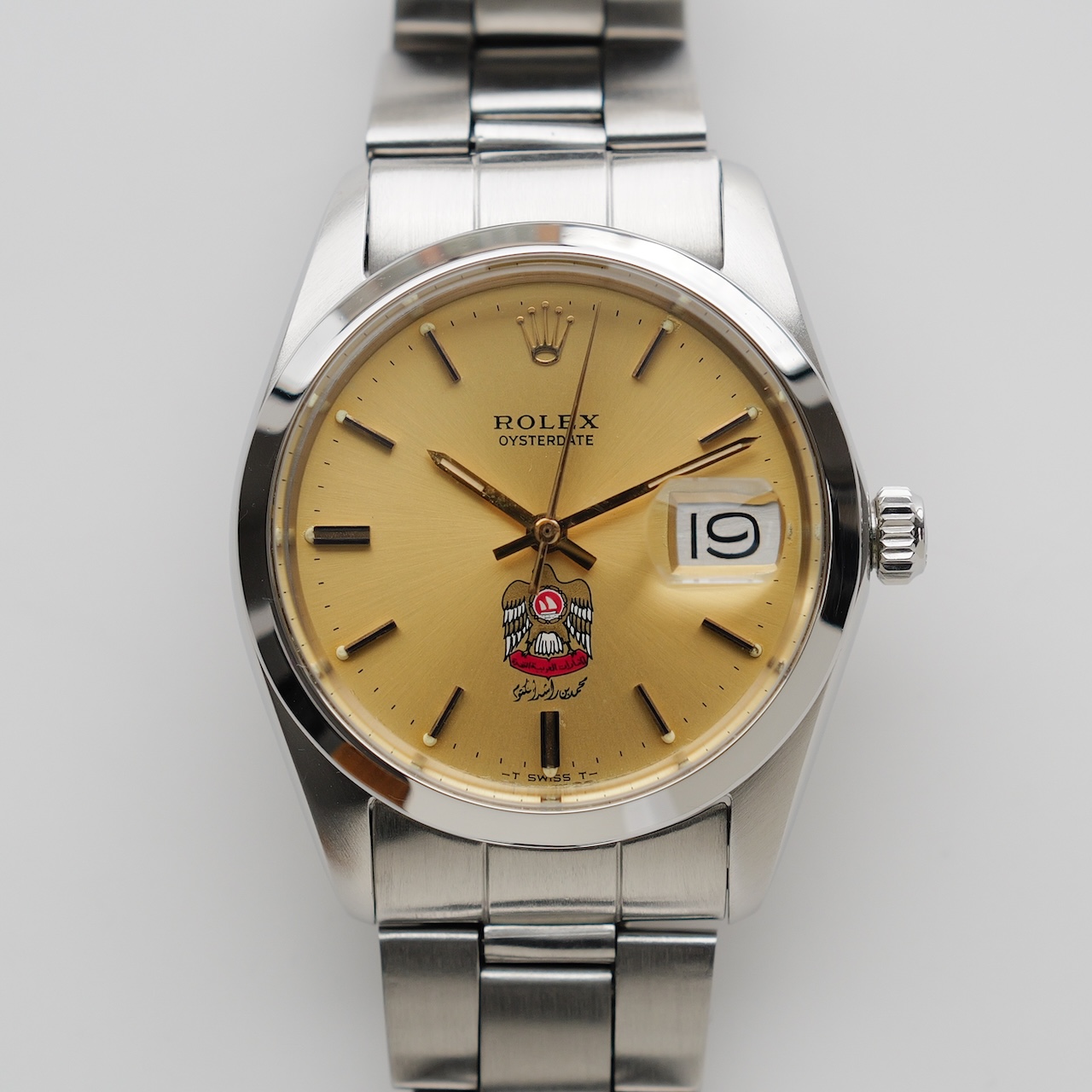 【ON HOLD】ロレックス/オイスターデイト6694/ UAE国章 /ROLEX OYSTER DATE Ref.6694 “UAE” 1973 - 画像 (2)