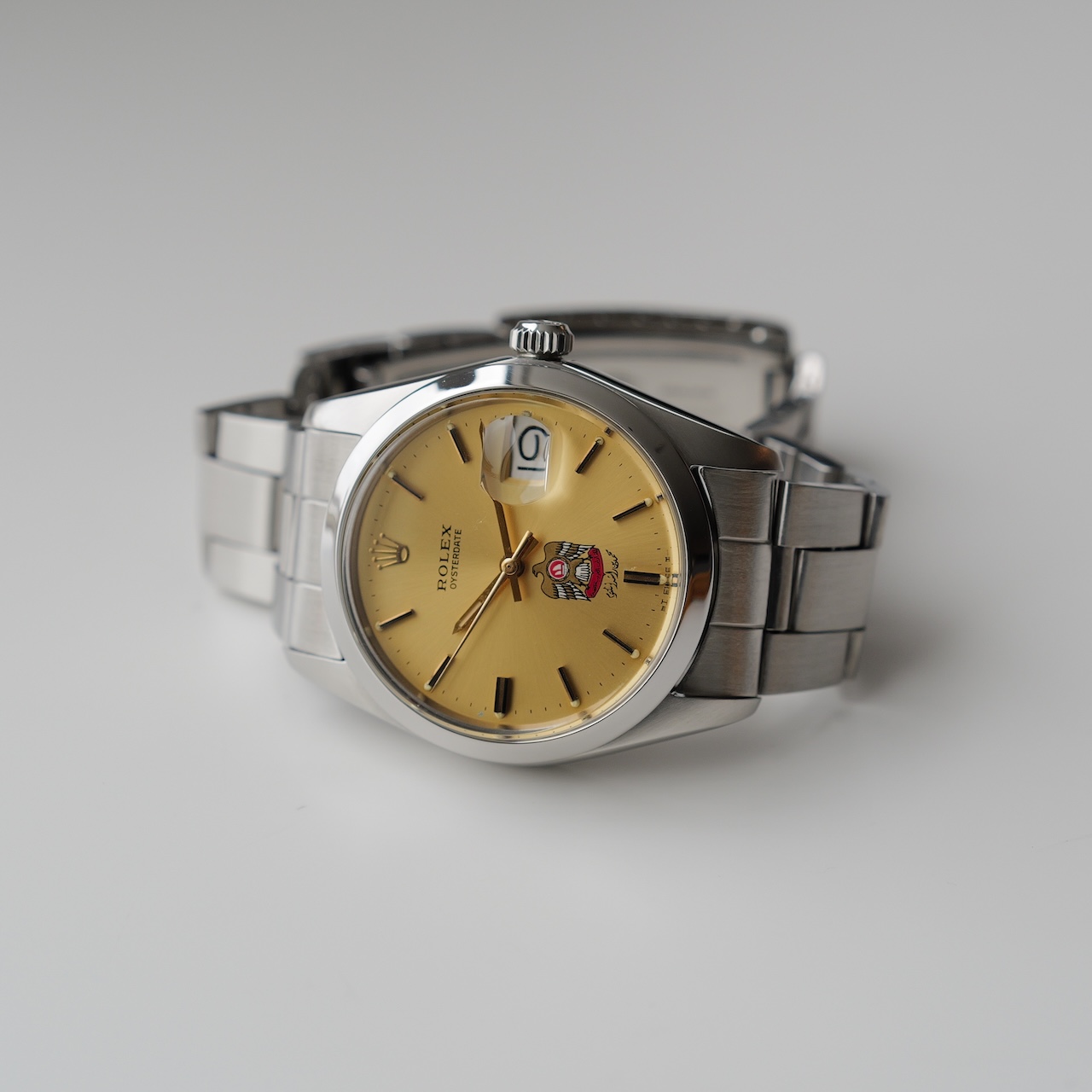 【ON HOLD】ロレックス/オイスターデイト6694/ UAE国章 /ROLEX OYSTER DATE Ref.6694 “UAE” 1973 - 画像 (5)