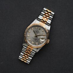 ロレックス/デイトジャスト16233G/T番/コンピューターダイヤル/後期10Pダイヤ/18Kイエローゴールド/裏蓋シールあり/ROLEX DATE-JUST Ref.16233G "Computer Diamond"18KYG 1996 with Box