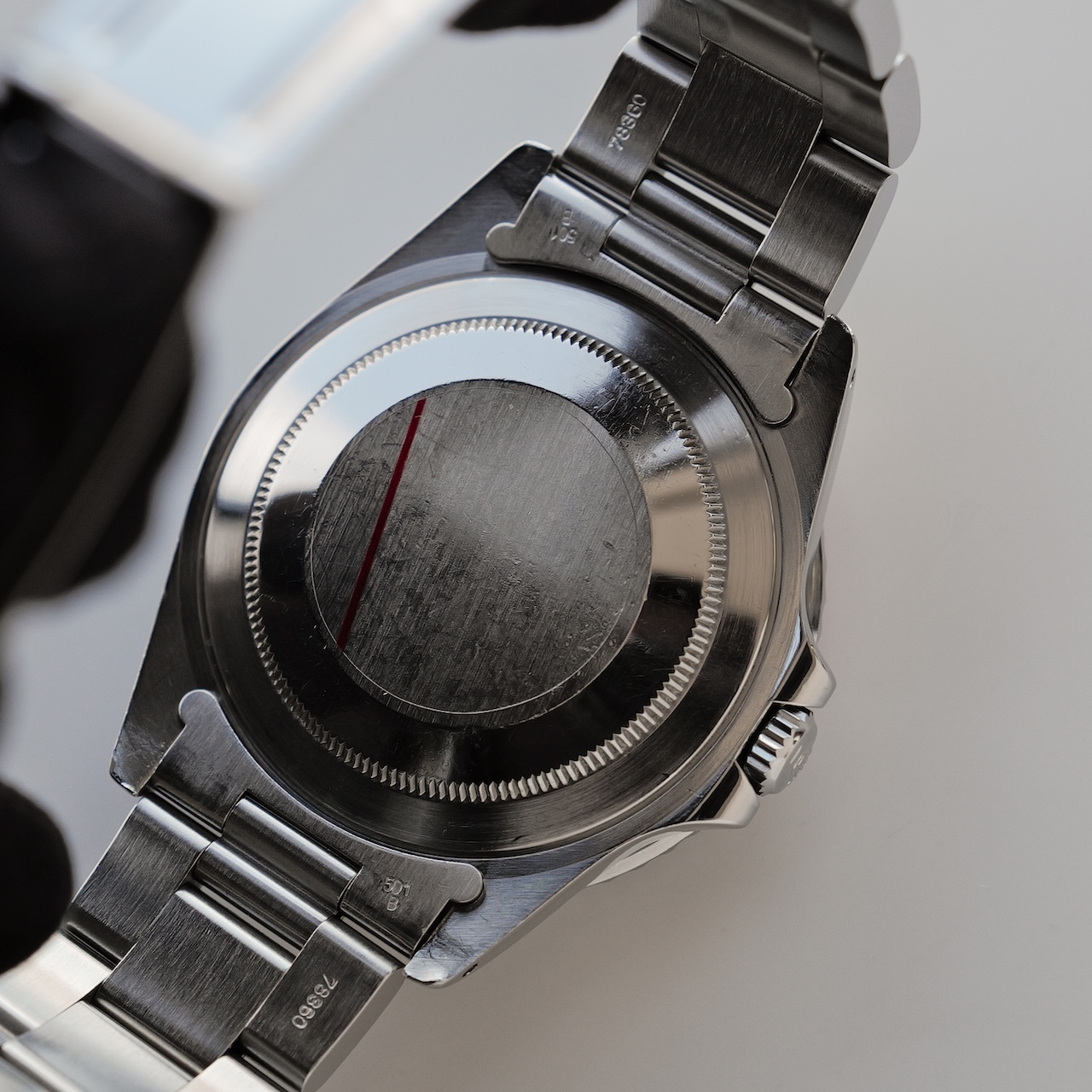 【価格見直し】ロレックス/GMTマスター16700/X番/ペプシ/赤青ベゼル/保証書/箱付き/ROLEX GMT-MASTER Ref.16700 "Pepsi" 1991 with Paper and Box - 画像 (8)