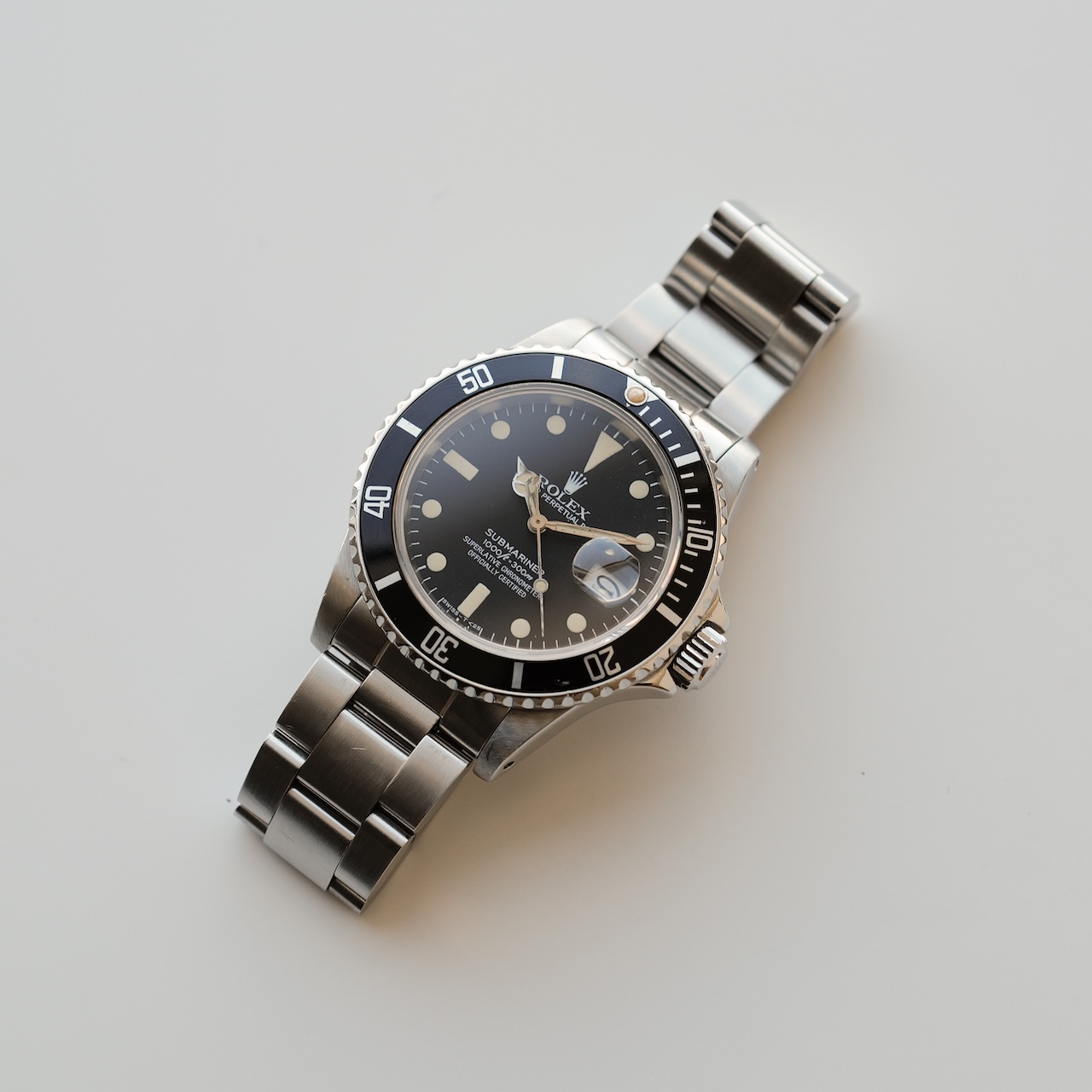 ロレックス/サブマリーナーデイト16800/フチなし/ROLEX SUBMARINER DATE Ref.16800 1983 - 画像 (2)