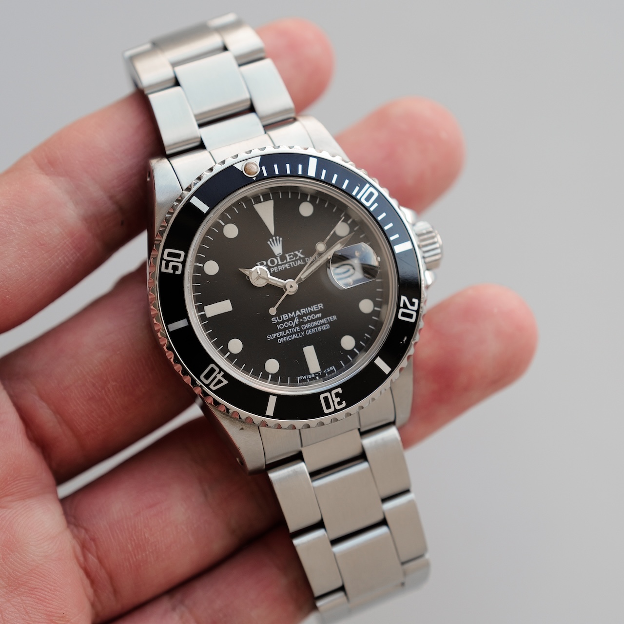 ロレックス/サブマリーナーデイト16800/フチなし/ROLEX SUBMARINER DATE Ref.16800 1983 - 画像 (3)