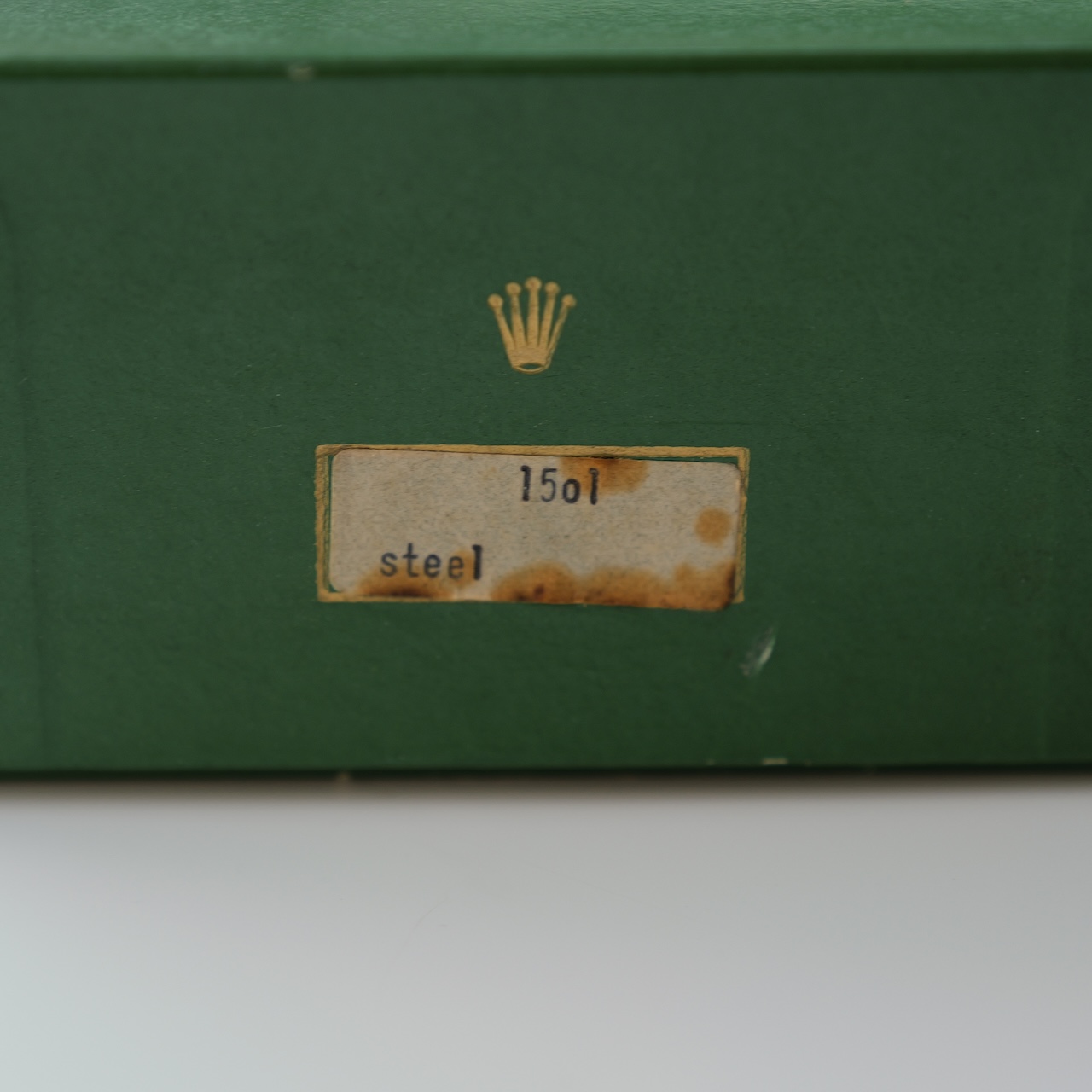 ロレックス/オイスター・パーペチュアル・デイト1501/エンジンターンドベゼル/保証書/元箱付き/ROLEX/OYSTER PERPETUAL DATE/Ref.1501/Engine Turned Bezel/1961/Box and Paper - 画像 (10)