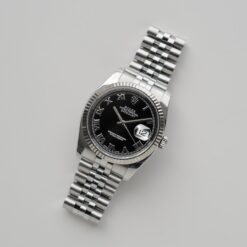 ロレックス/デイトジャスト116234/M番/ブラックローマン/WGベゼル/フルセット/ROLEX DATE-JUST36 Ref.116234 Black Roman WG Bezel 2007-08 Full Set