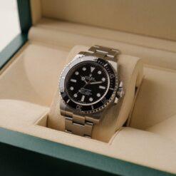 ロレックス/サブマリーナー114060/ランダム品番/2015年/セラミックベゼル/梨地バックル/フルセット/ROLEX SUBMARINER REF.114060 FULL SET 2015