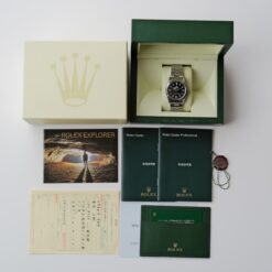 Alternative view of 【価格見直し】ロレックス/エクスプローラー1/114270/V番/最終仕様/ルーレット刻印/ROLEX EXPLORER1 REF.114270 "Roulette Engraving" 2009