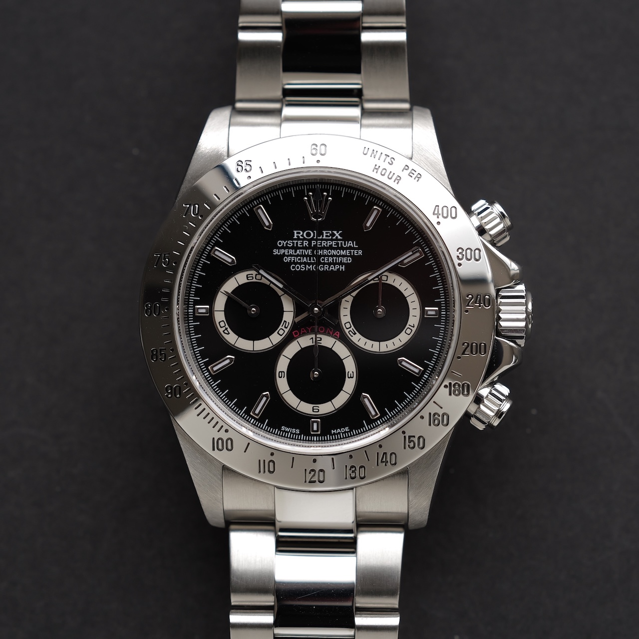 ロレックス/デイトナ16520/最終P品番/2000年/マーク7ダイヤル/ROLEX DAYTONA Ref.16520 Serial P Mark.7Dial 2000Y - 画像 (5)