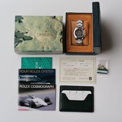 Alternative view of ロレックス/デイトナ16520/R番/段落ちマーク１/逆6/シングルバックル/裏蓋シール/ワンオーナー/ROLEX DAYTONA REF.16520 "Floating Dial" Invert 6 Single Buckle 1988 from first owner