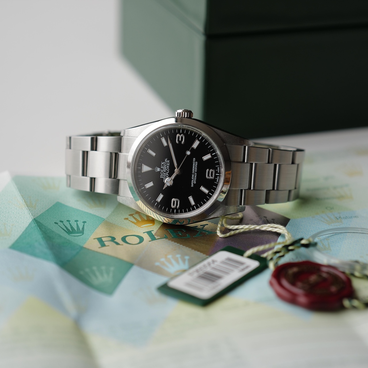 ロレックス/エクスプローラー1/114270/F番/保証書付きフルセット/ROLEX EXPLORER1 REF.114270 Full Set 2005Y - 画像 (3)