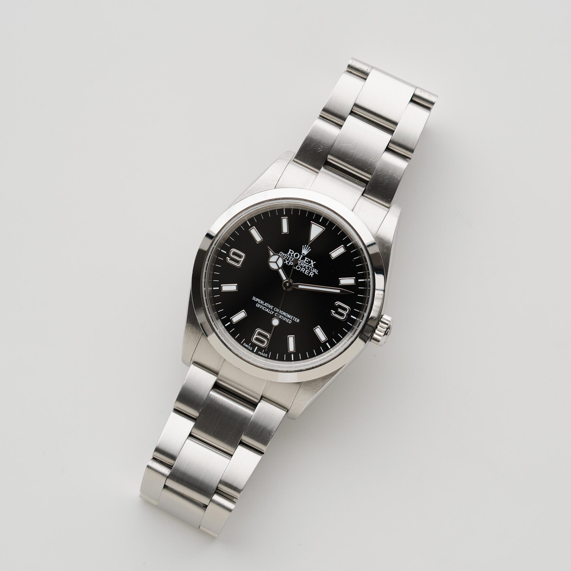 ロレックス/エクスプローラー1/114270/F番/保証書付きフルセット/ROLEX EXPLORER1 REF.114270 Full Set 2005Y