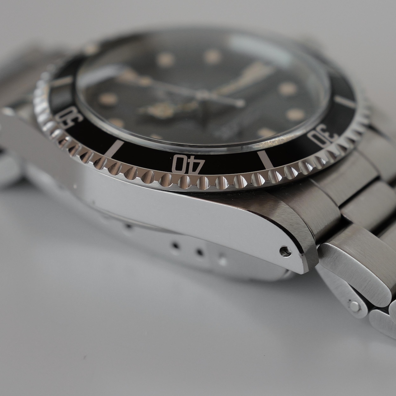 ロレックス/サブマリーナー5513/フチあり/スパイダーダイヤル/ROLEX SUBMARINER Ref.5513 "SPIDER DIAL“ 1984y - 画像 (6)