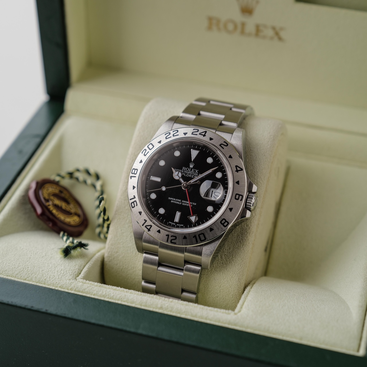 ロレックス/エクスプローラー2/16570/Z番/黒文字盤/ROLEX EXPLORER2 Ref.16570 Black Dial 2005Y - 画像 (3)